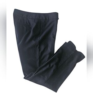 TALBOTS Swiss Dot Tulip Hem "Hampshire" Cropped Pants | SZ 4